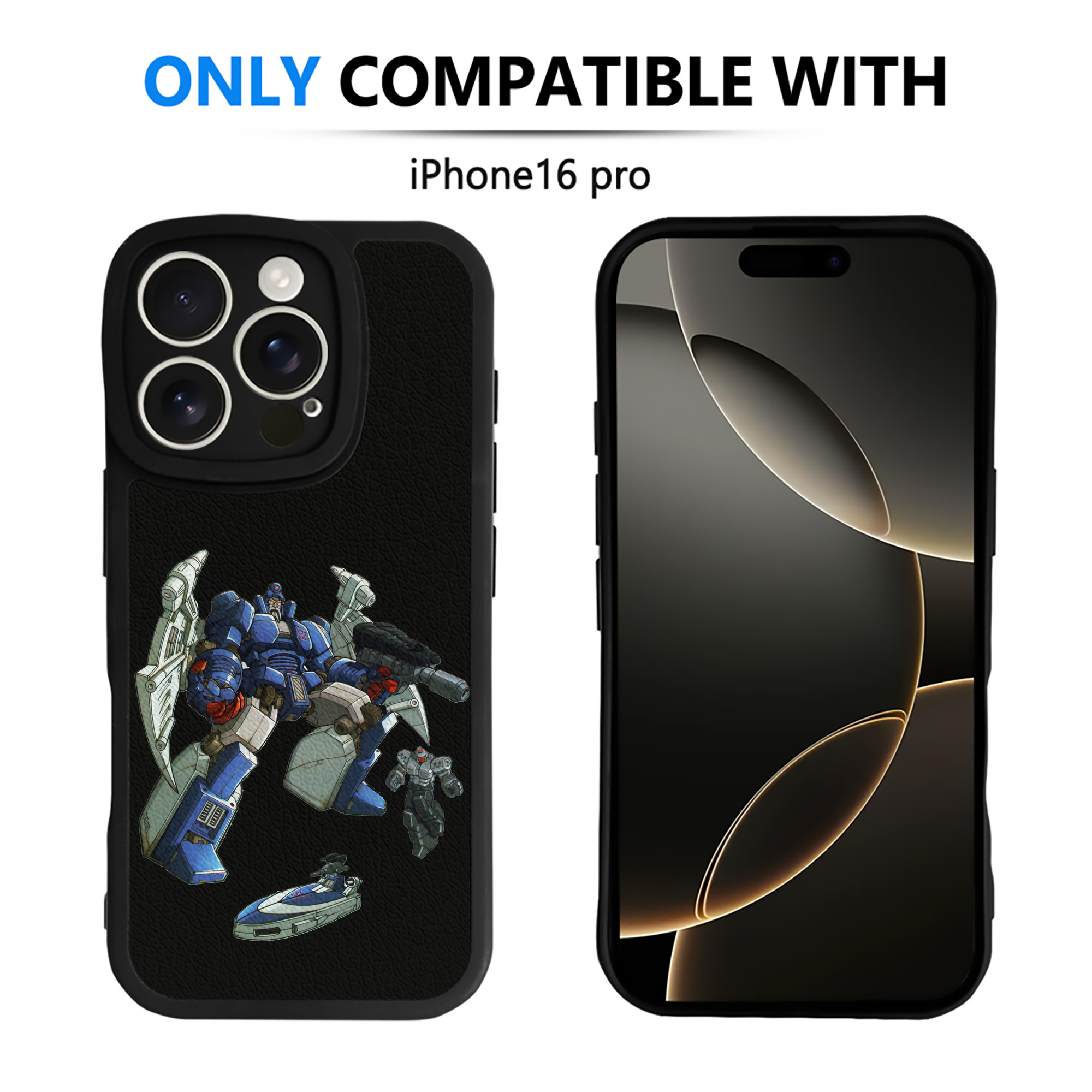 （画像用）  【iPhone 16シリーズ対応】シリコンスマホケース（レザー調） 材質：シリコン